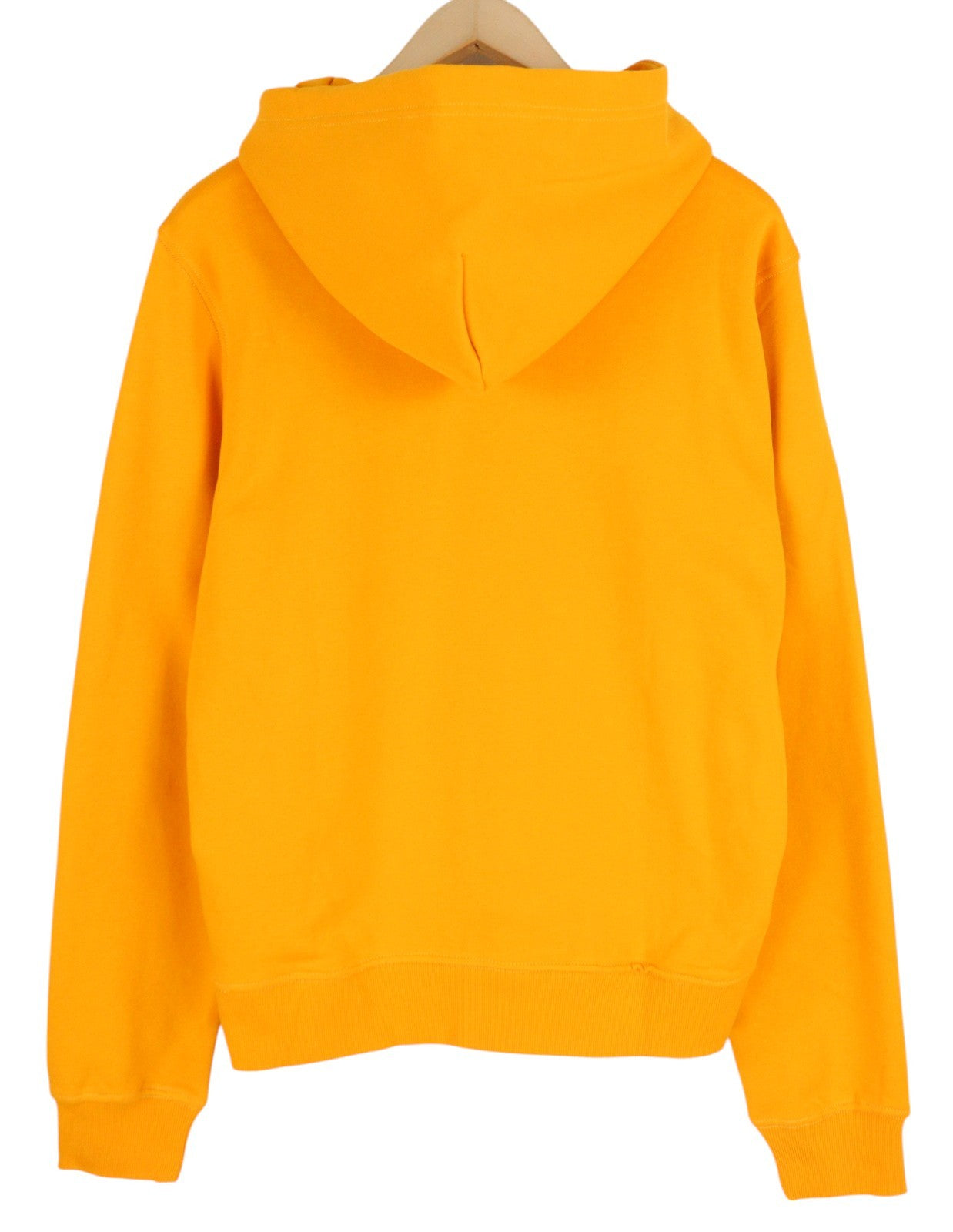 DIESEL S-Ginn-Hood-E5 Mens Hoodie L Yellow Pullover Kangaroo Pocket RRP€175
