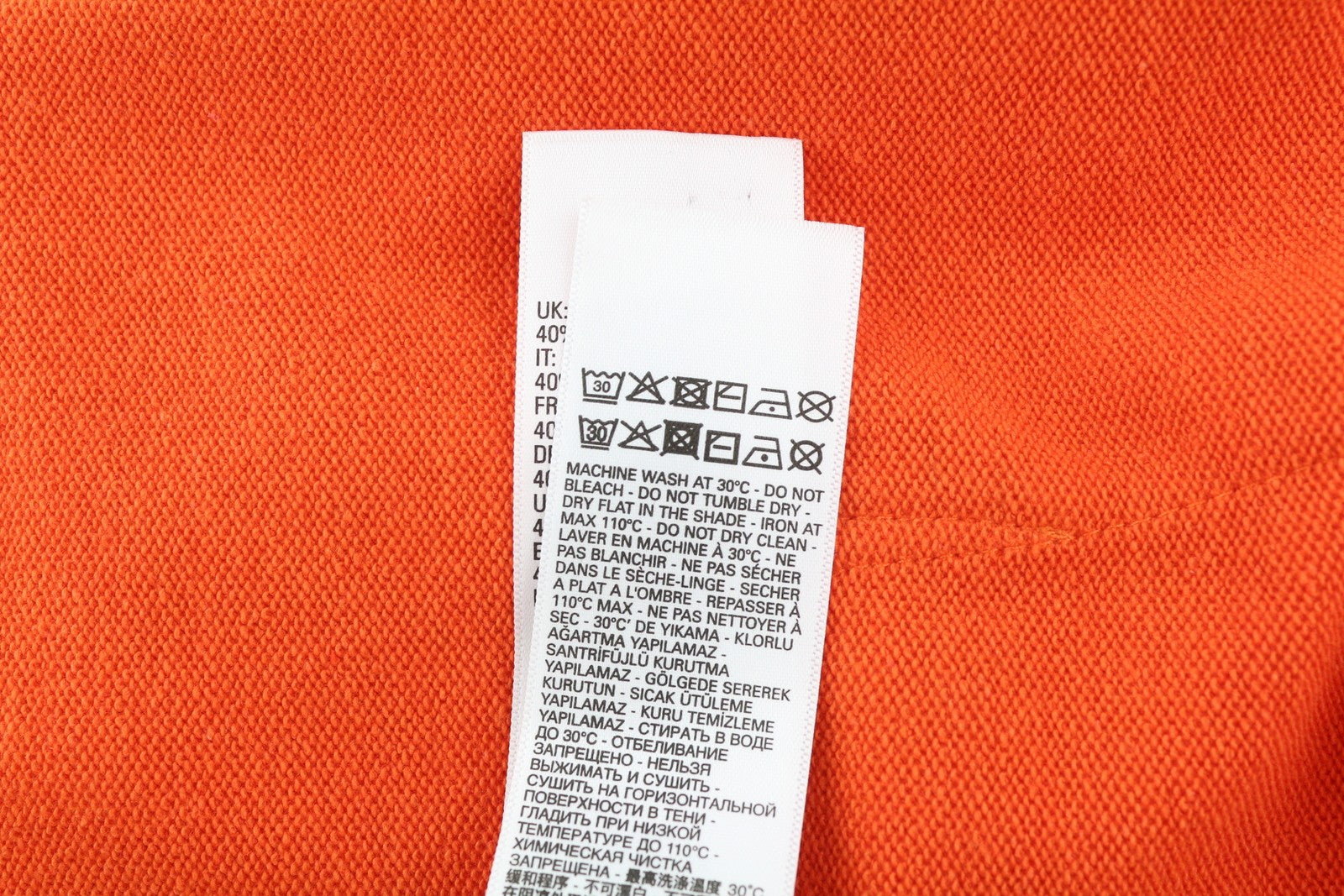 DIESEL S-Girk-Hood-K12 Mens Hoodie L Orange Pullover Kangaroo Pocket RRP€130