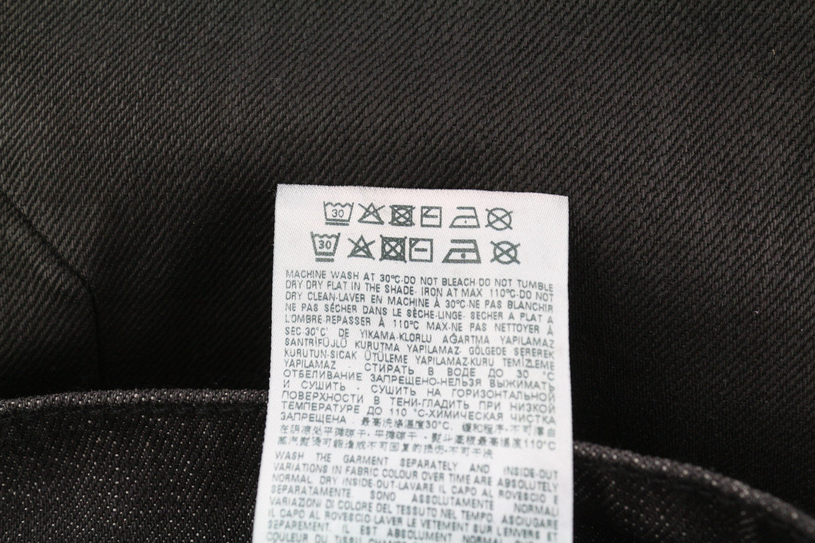 DIESEL D-Kras 0BFAX Men Jeans W33/L32 Denim Black Slim Fit Pockets RRP€275