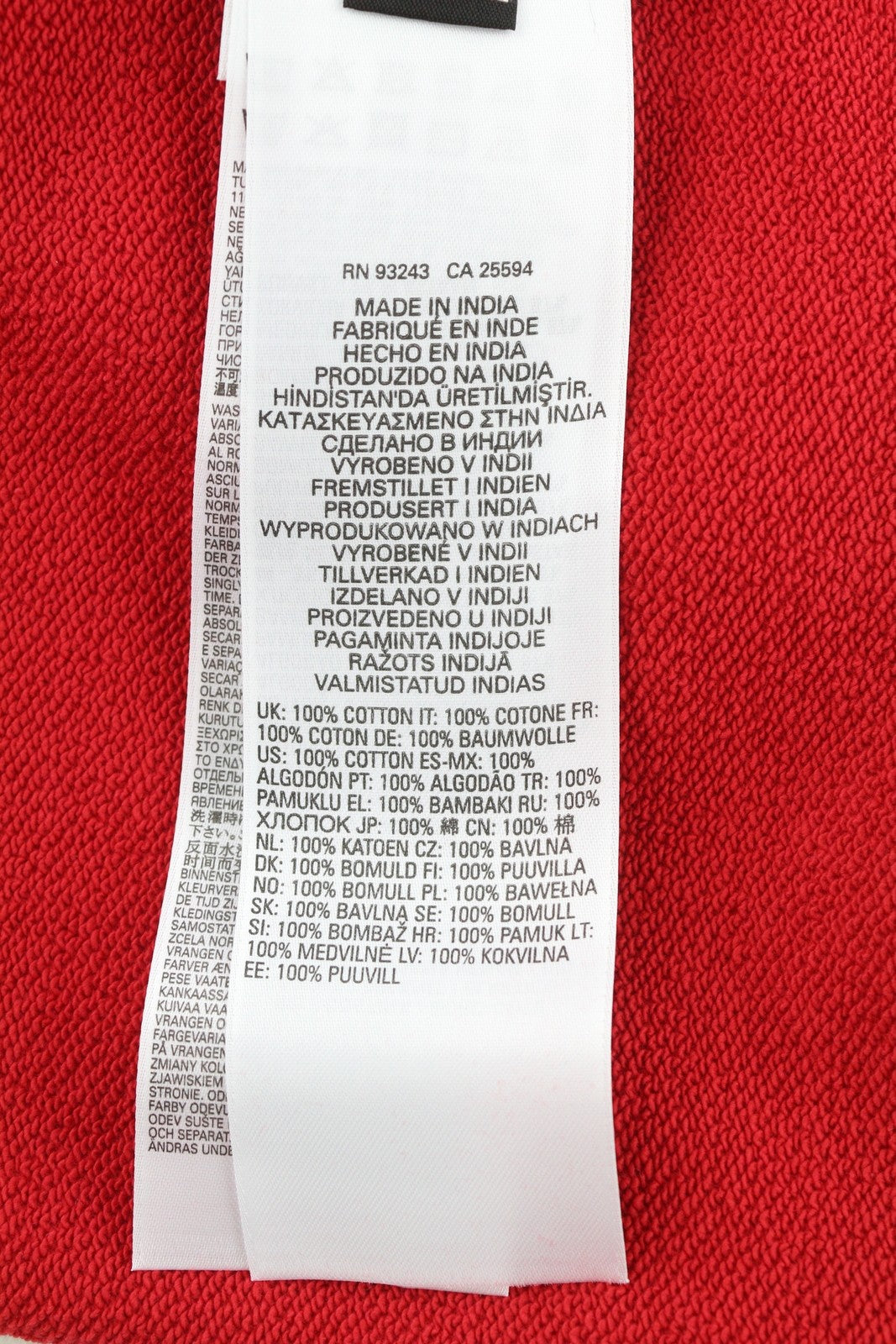 DIESEL S-Ginn-Hood-E6 Mens Hoodie L Red Hooded Pullover Kangaroo Pocket RRP€175