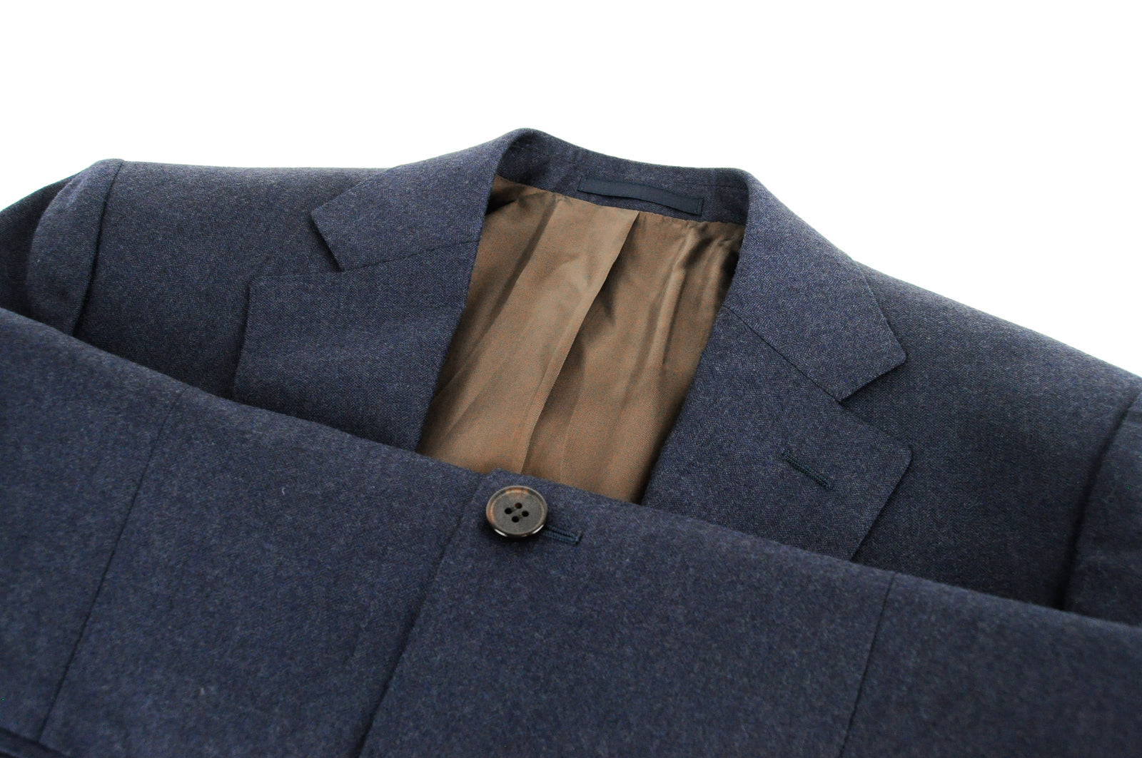 SUITSUPPLY Napoli Men's Blazer UK36R Blue Wool Single-Breasted Lined Jacket