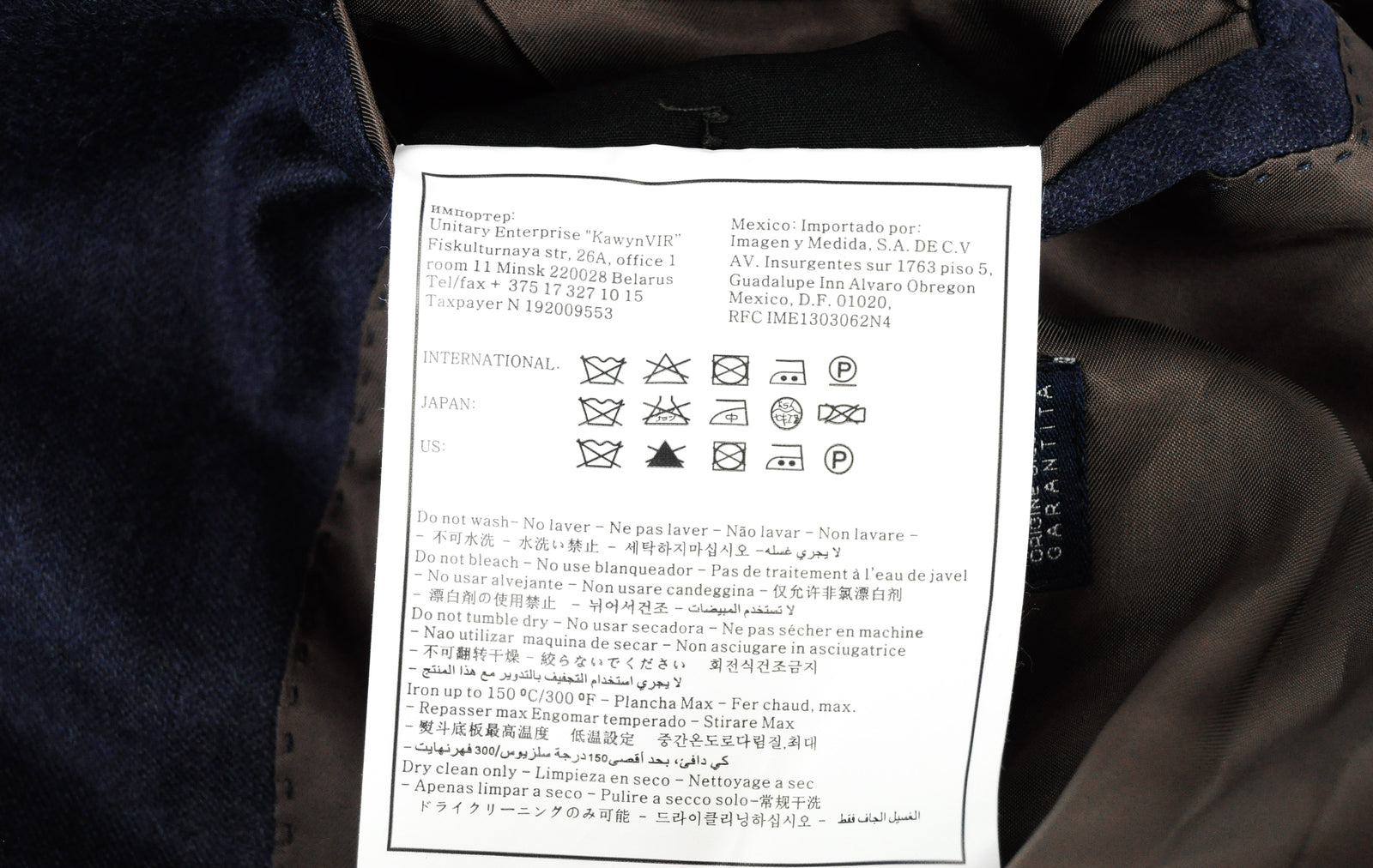 SUITSUPPLY Napoli Men's Blazer UK36R Blue Wool Single-Breasted Lined Jacket