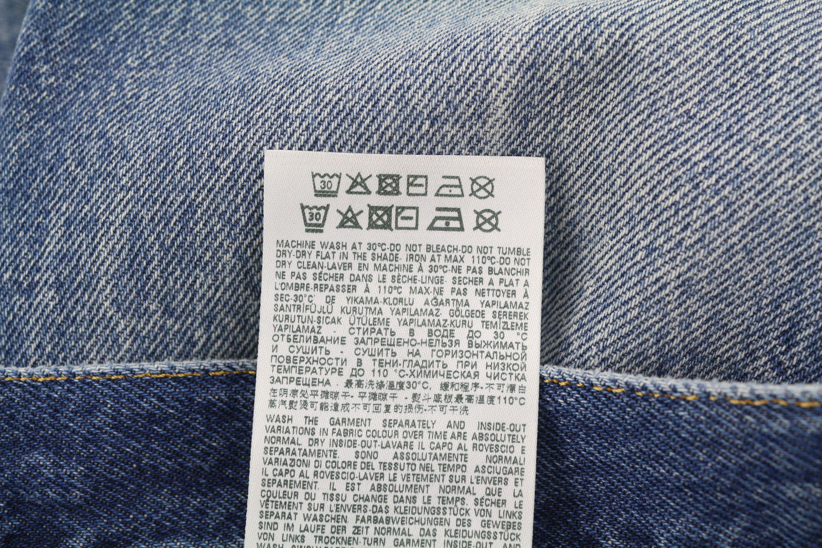 DIESEL D-Macs 09A25 Men Jeans W30/L30 Straight Fit Distress Washed Denim RRP€250