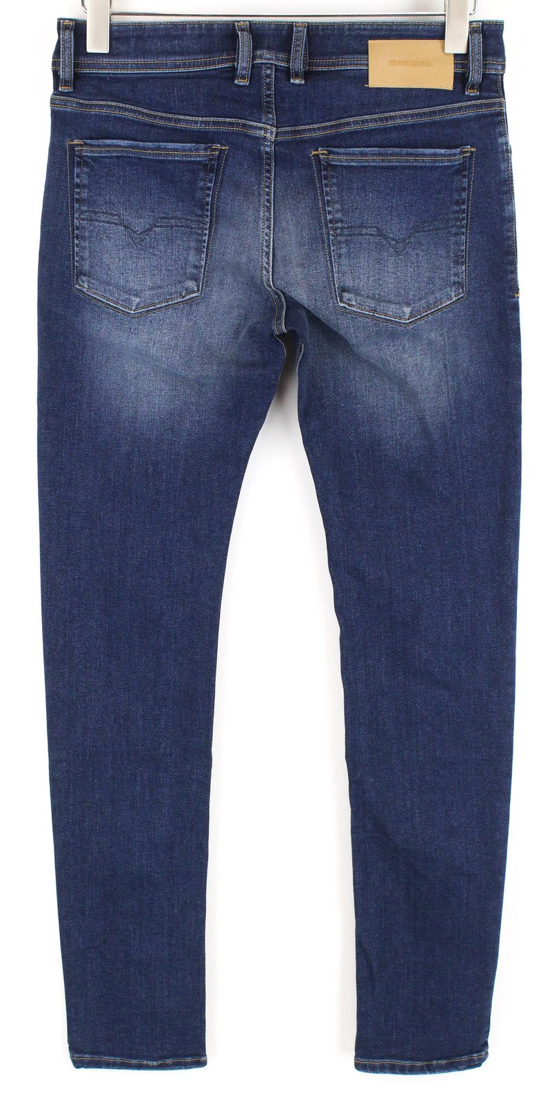 DIESEL Sleenker 086AJ Mens Jeans W29/L32 Slim Skinny  Washed Blue Cotton