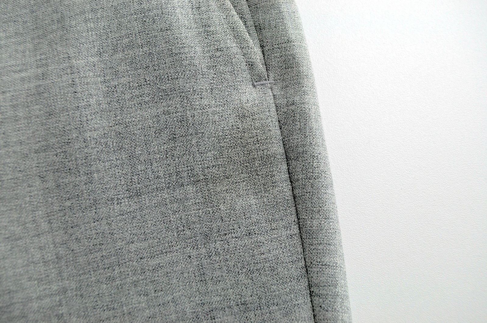 SUISTUDIO Robin Women's Grey Trousers UK6S Pure Wool Pleated Classic Workwear