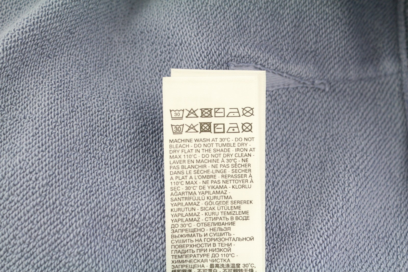 DIESEL S-Girlan-Hood Men Hoodie L Blue Pullover Kangaroo Pocket Hooded RRP195