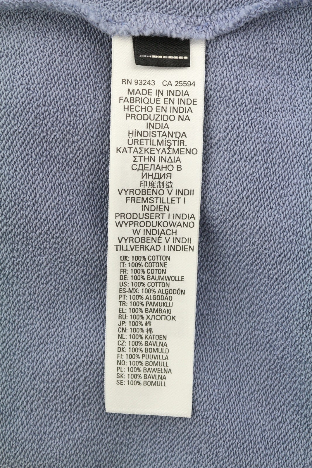 DIESEL S-Girlan-Hood Men Hoodie L Blue Pullover Kangaroo Pocket Hooded RRP195