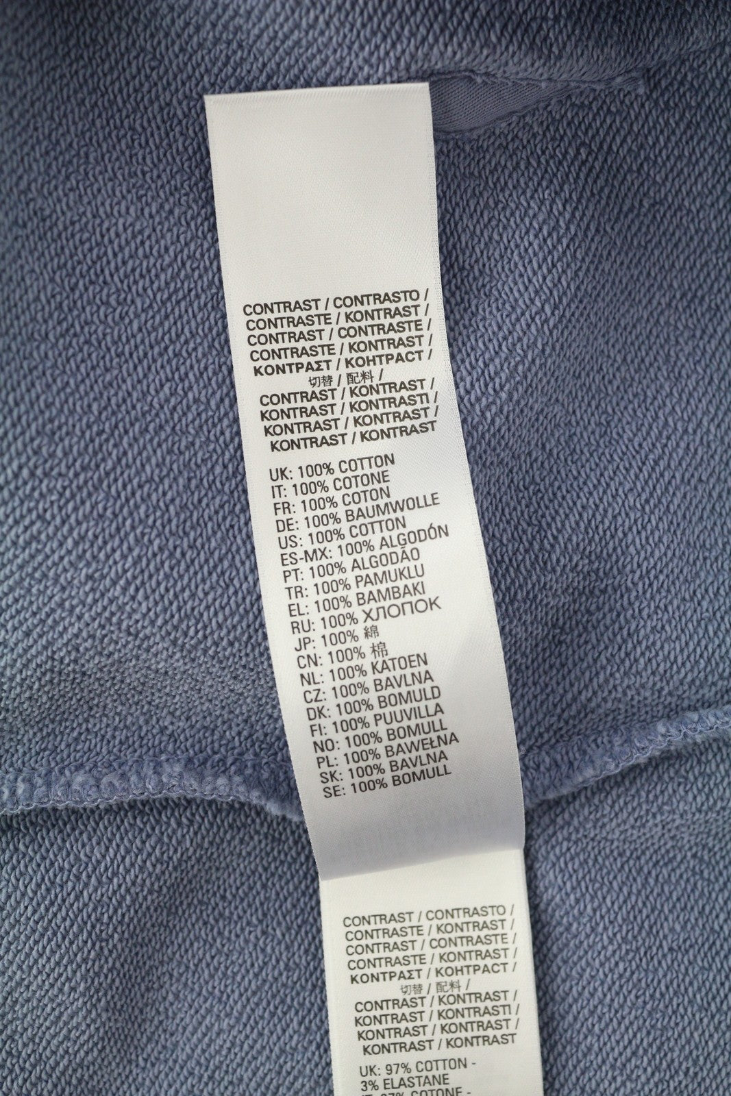 DIESEL S-Girlan-Hood Men Hoodie L Blue Pullover Kangaroo Pocket Hooded RRP195