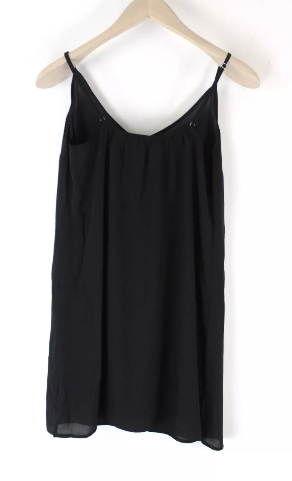 MAISON SCOTCH Women's Dress M Black Layered 2-in-1 Sleeveless Round Neck