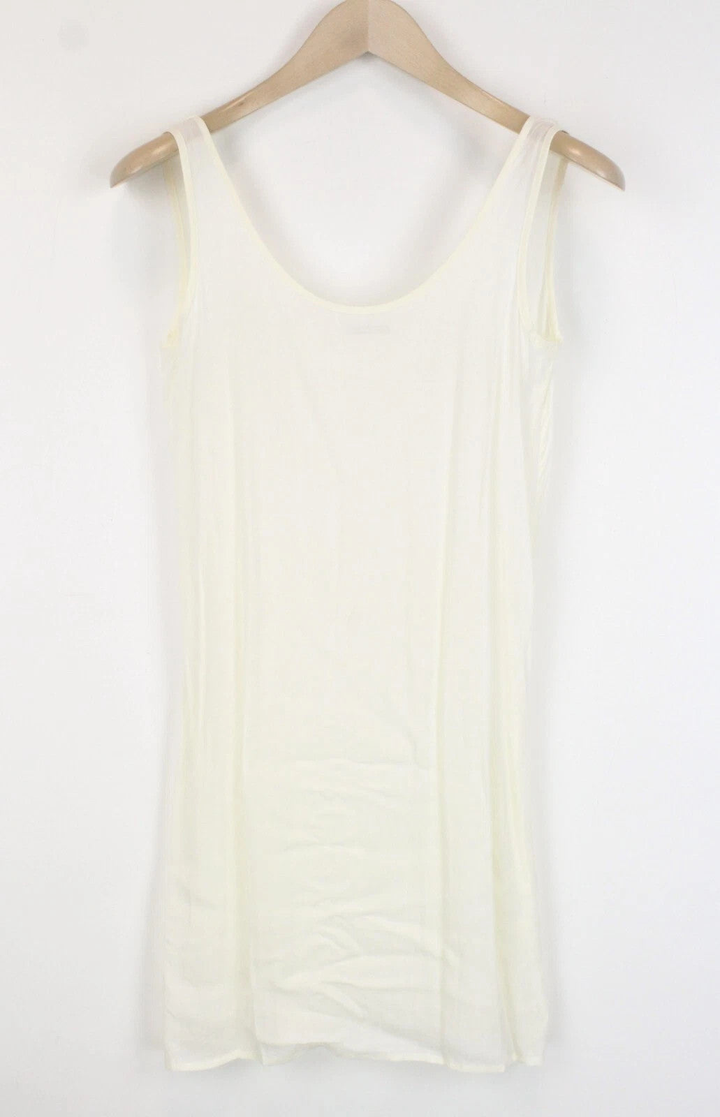 DENHAM Women's Dress 2XS White Patterned Short Sleeve V-Neck 2-in-1