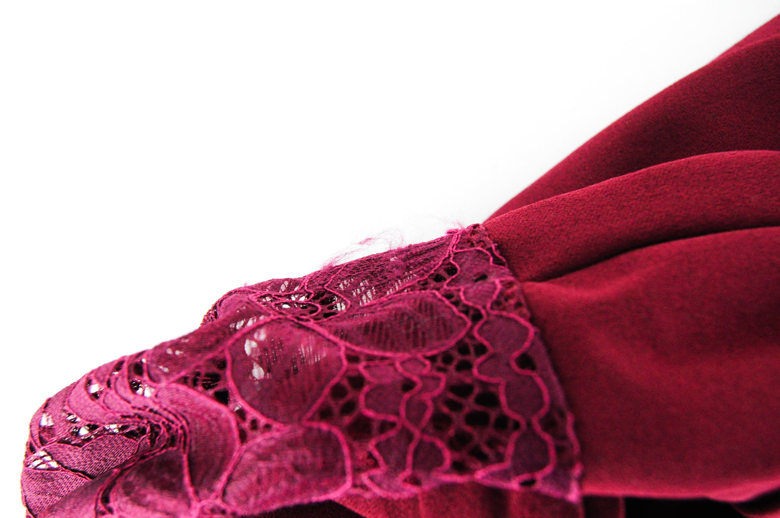 WALG Women Dress UK6 Red Maxi Sleeveless Stretch Slit Lace V-Neck Formal