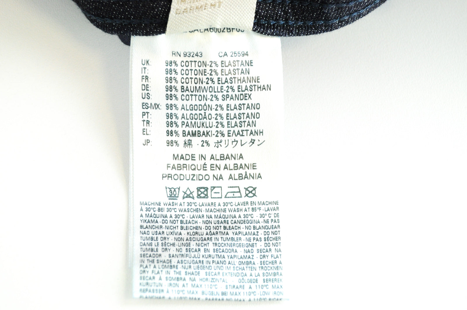 DIESEL Troxer R0841 Men's Dark Blue Jeans W27/L30 Slim Skinny Cotton Stretch Fit