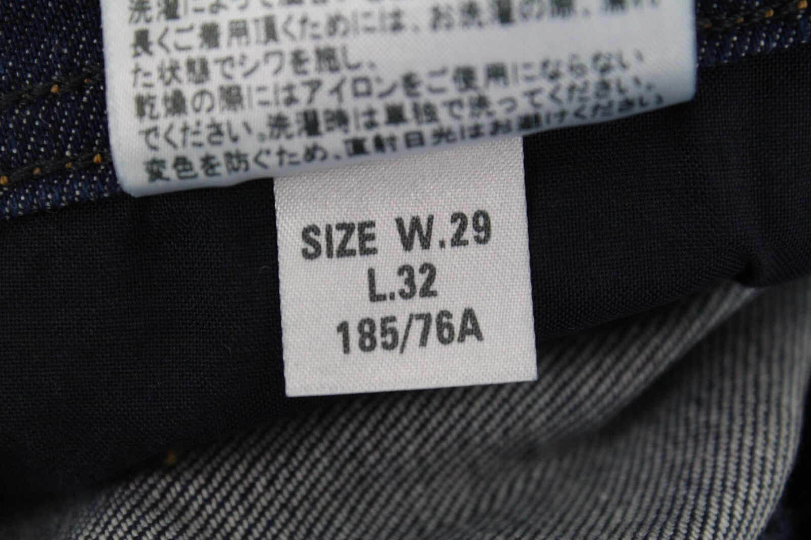 DIESEL Tepphar R7NA8 Men's Blue Jeans W29/L32 Slim Carrot Washed Cotton Stretch