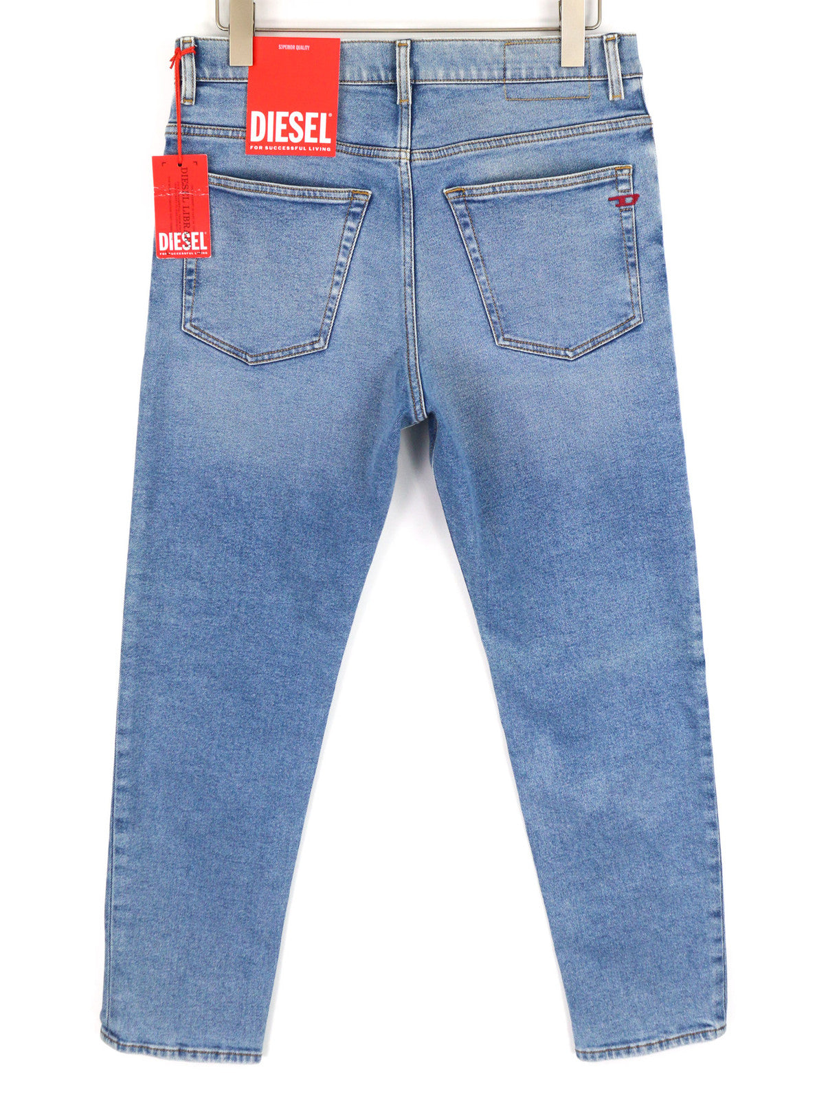 DIESEL 2005 D-Fining 9B92S Men Jeans W32/L32 Regular Mid Tapered Blue RRP€160