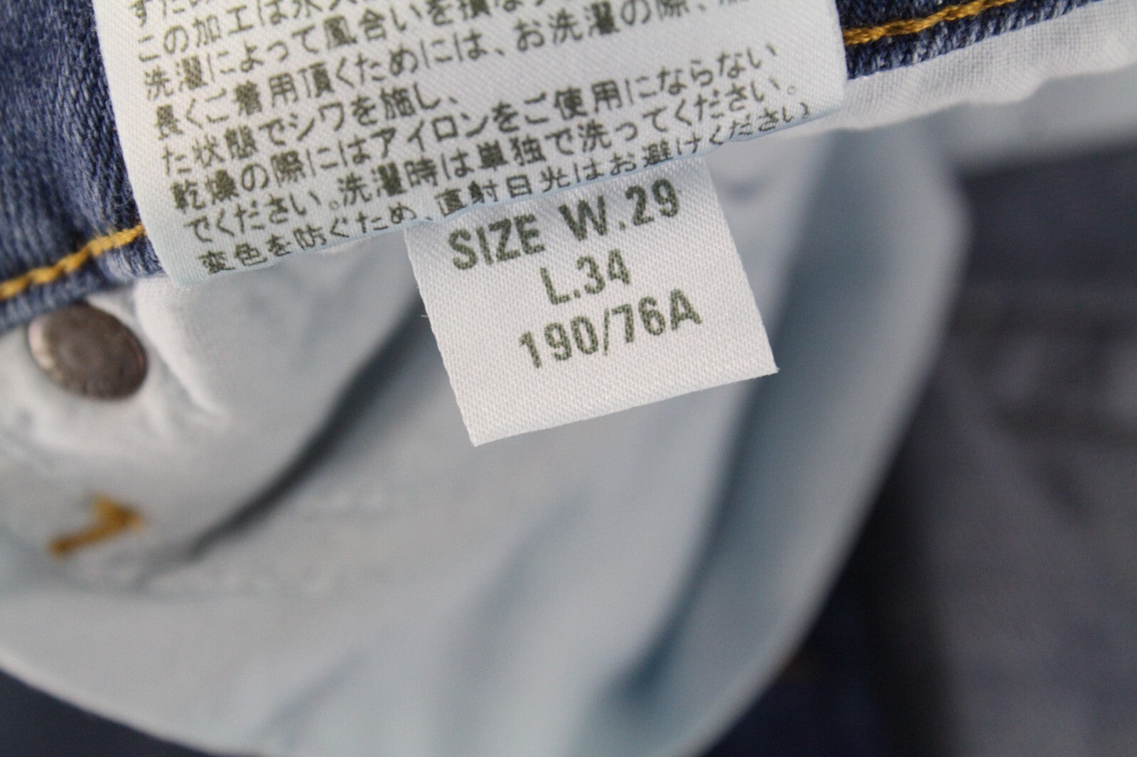 DIESEL Tepphar-X R8XA3 Men's Blue Jeans W29/L34 Slim Carrot Cotton Stretch Fit