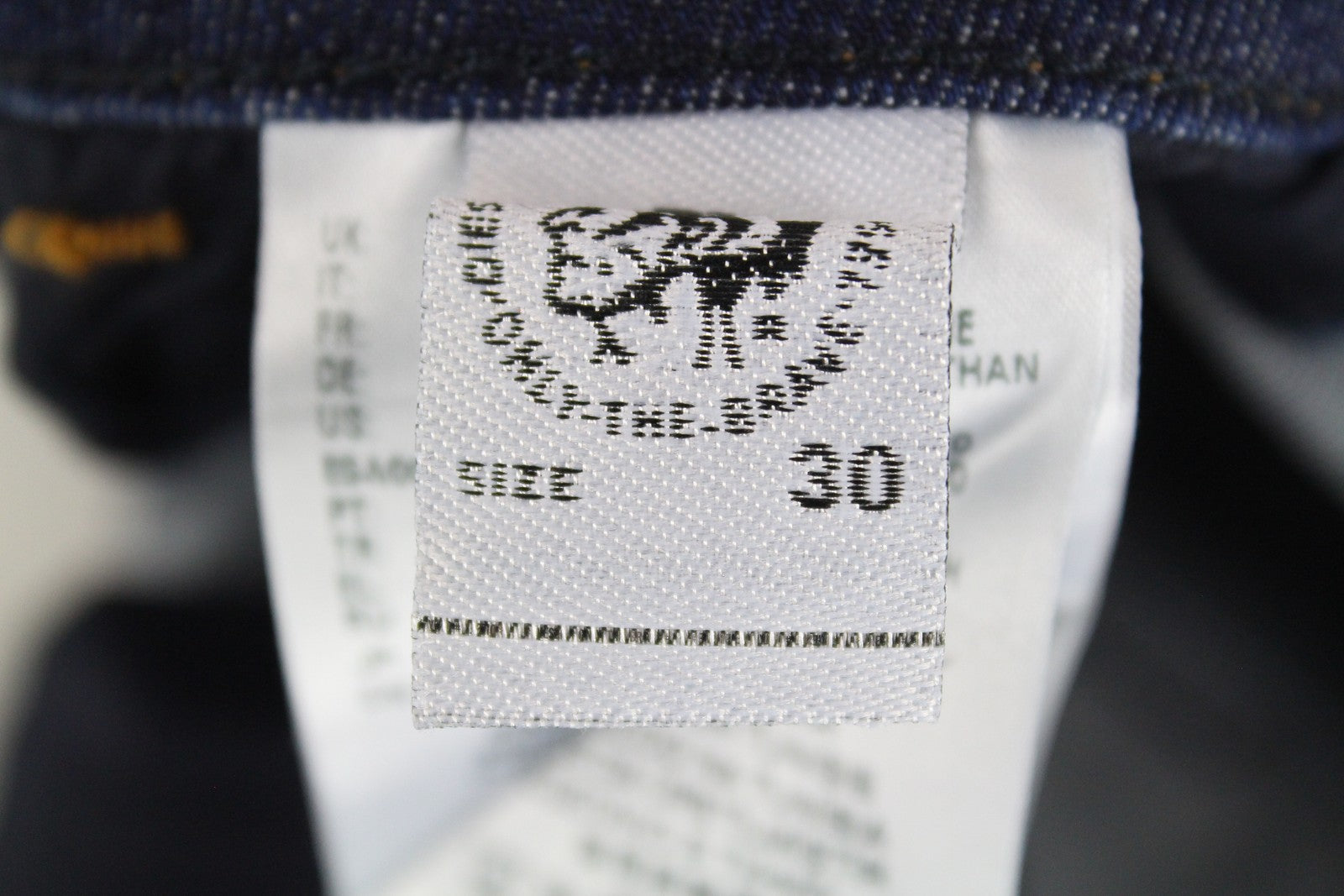 DIESEL Waykee R7NA8 Mens Jeans W30 L30 Straight  Washed Cotton Blue Denim