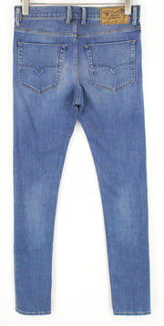 DIESEL Tepphar-X R8XA3 Men's Blue Jeans W28/L34 Slim Carrot Cotton Washed