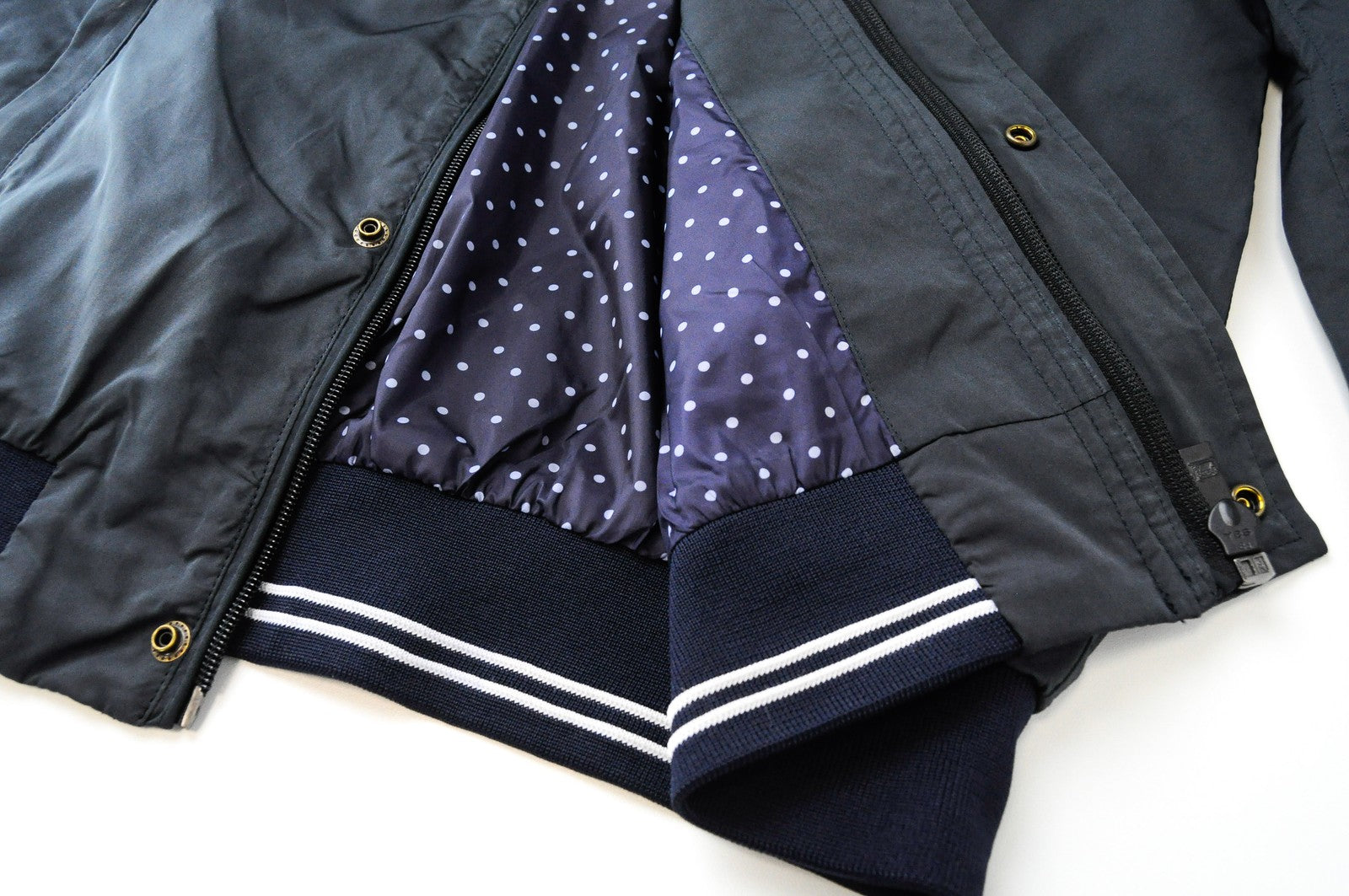 SCOTCH & SODA Ams Couture Men Jacket M Dark Grey Zipped Lightweight Jacket