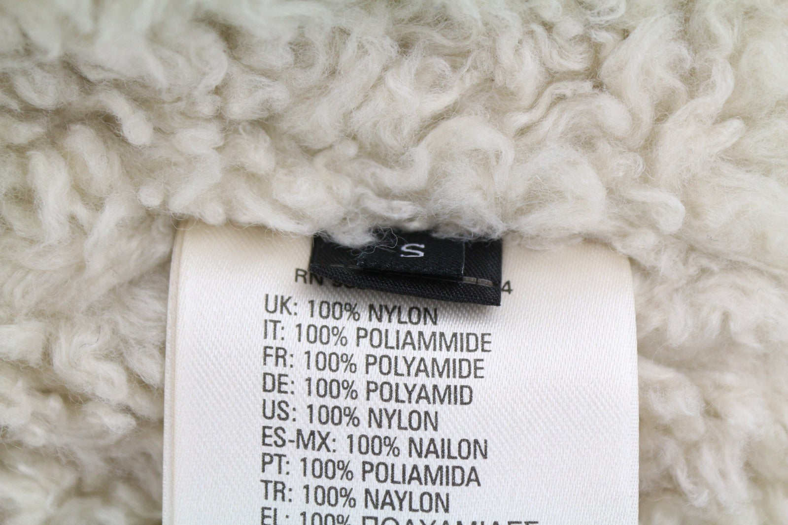 DIESEL W-Terry Women Jacket S Green Parka Zip Hooded Sherpa Lined RRP€395