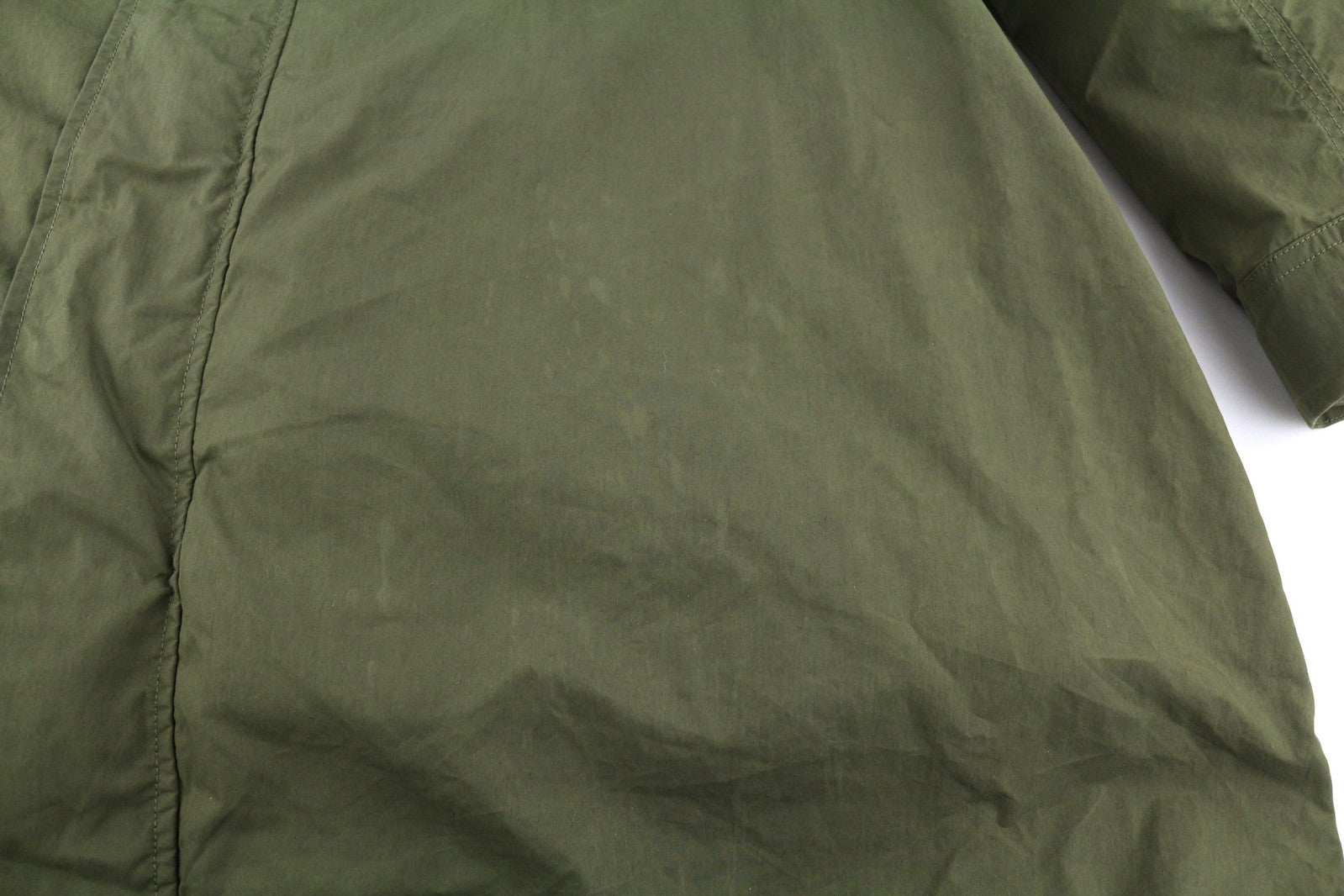 DIESEL W-Terry Women Jacket S Green Parka Zip Hooded Sherpa Lined RRP€395