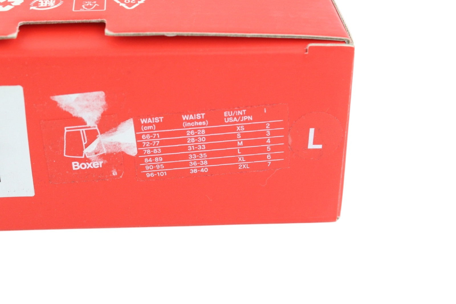 DIESEL Uubx-Stark Men's Underwear L Boxer Elastic Waist Logo All Seasons Black