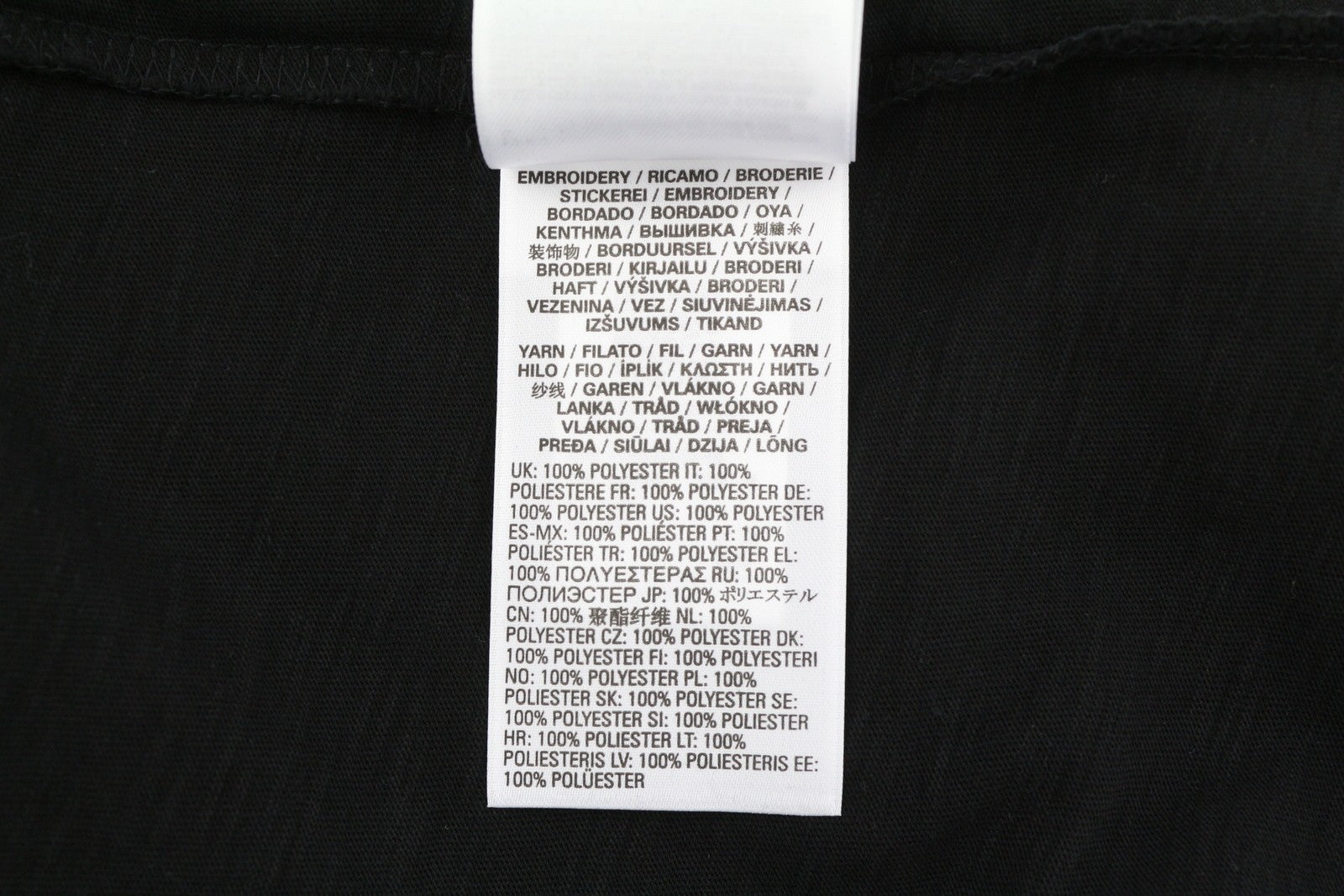 DIESEL T-Justle-LS-E9 Men T-Shirt L Black Long Sleeve Crew Neck Cotton RRP€135