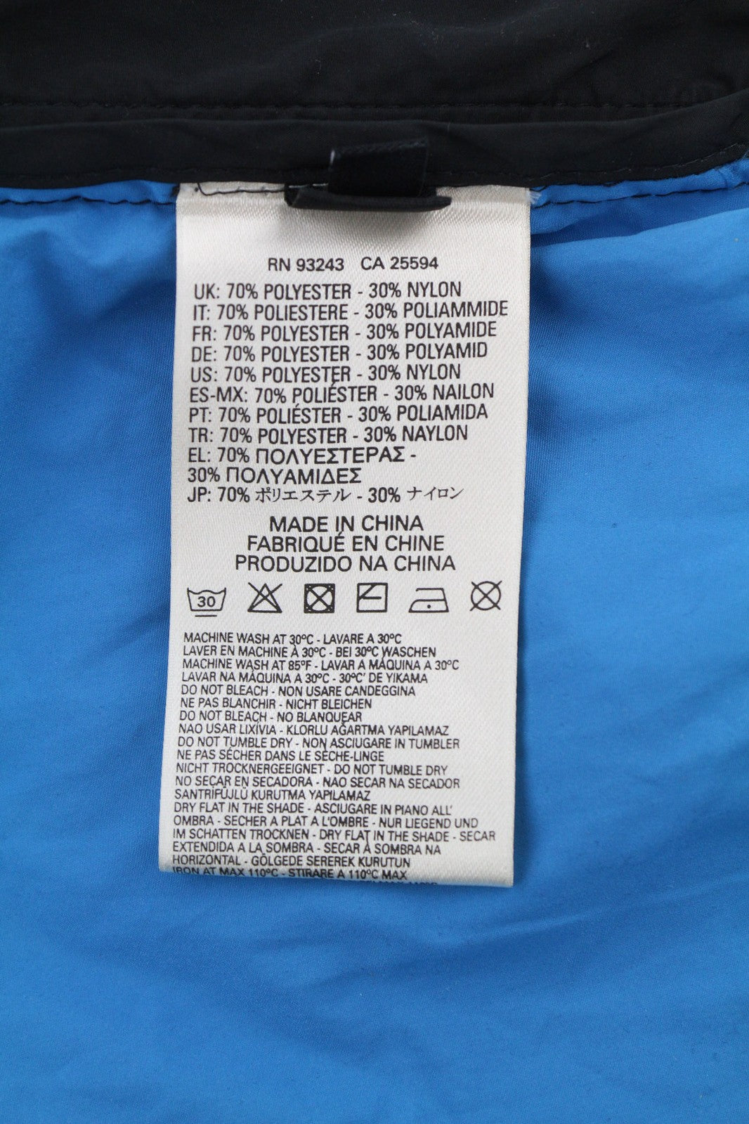 DIESEL J-Rum Men Jacket M Black Band Neck Lined Full Zip Pockets Lightweight