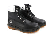 TIMBERLAND A2M8G Women Boots EU36 UK3.5 Black Leather Almond Toe Waterproof