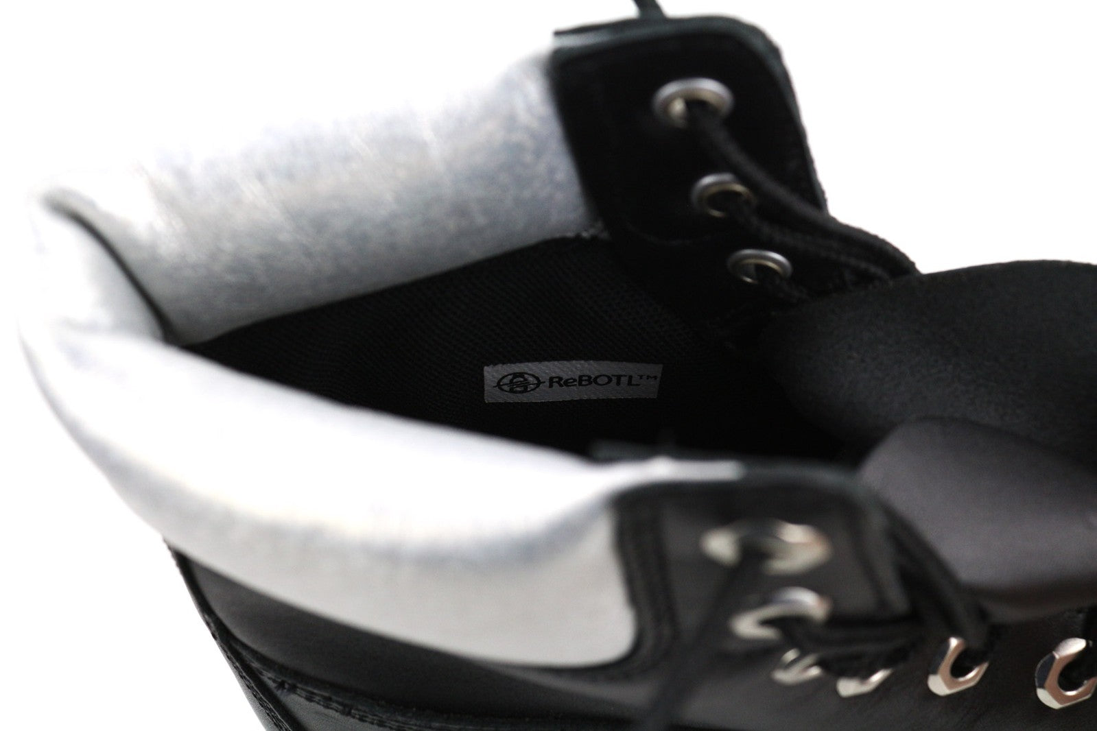 TIMBERLAND A2M8G Women Boots EU36 UK3.5 Black Leather Almond Toe Waterproof