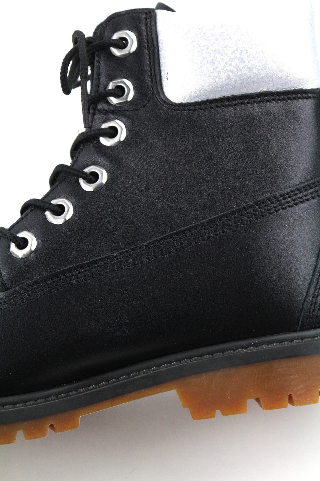 TIMBERLAND A2M8G Women Boots EU36 UK3.5 Black Leather Almond Toe Waterproof