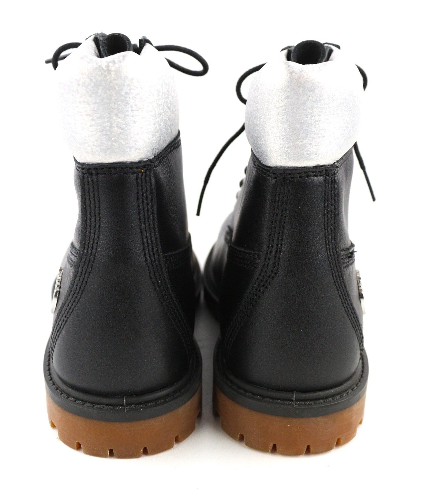 TIMBERLAND A2M8G Women Boots EU36 UK3.5 Black Leather Almond Toe Waterproof