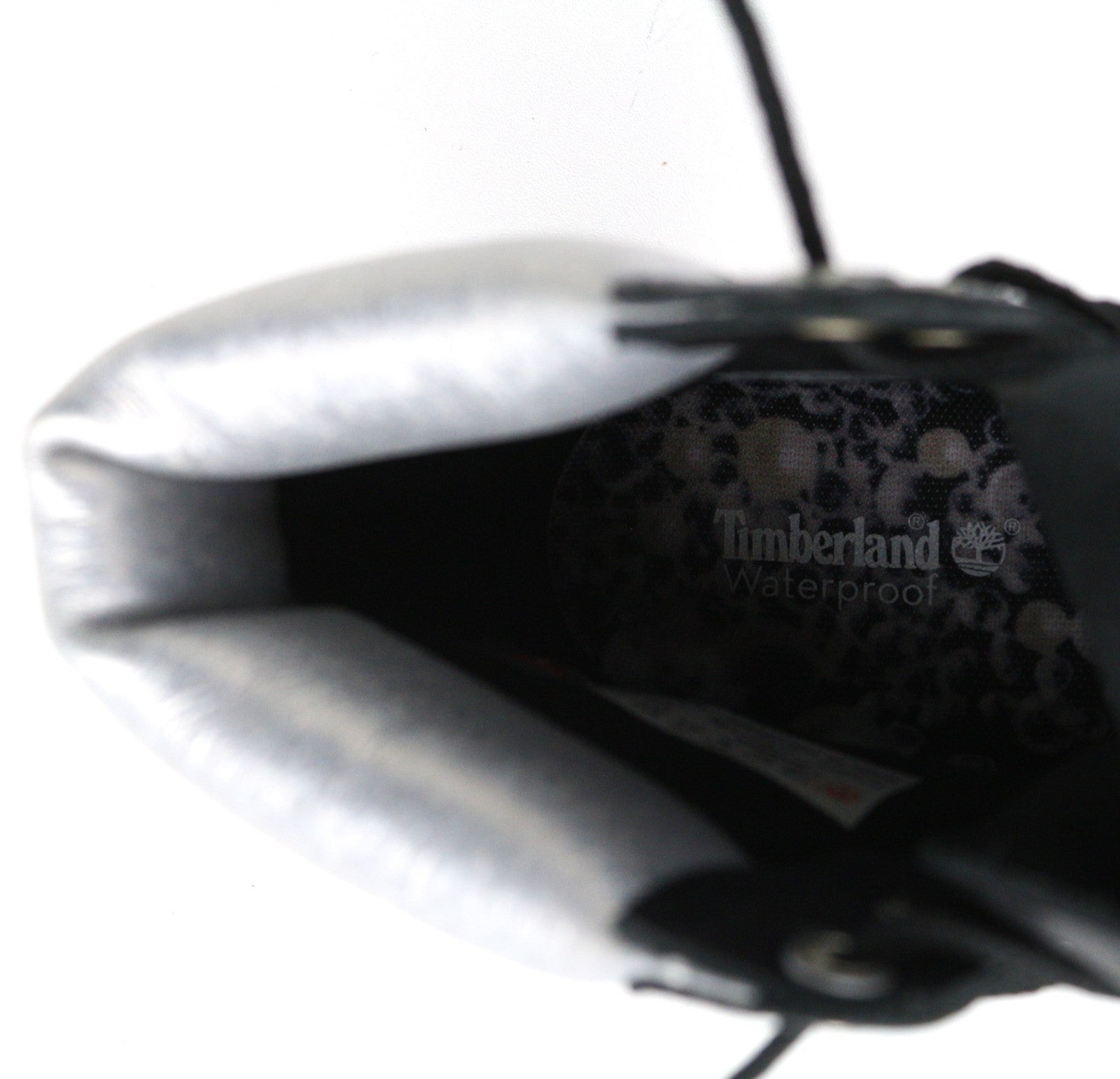 TIMBERLAND A2M8G Women Boots EU36 UK3.5 Black Leather Almond Toe Waterproof