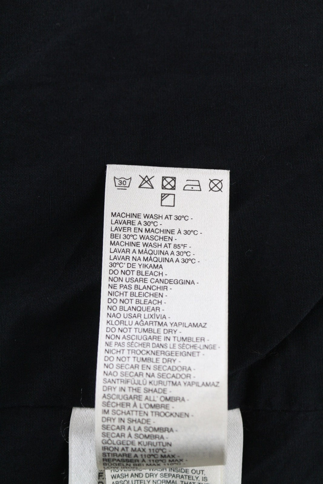 DIESEL Jamede Men Jacket S Khaki Zipper High Neck Lined Drawstring Waist Logo