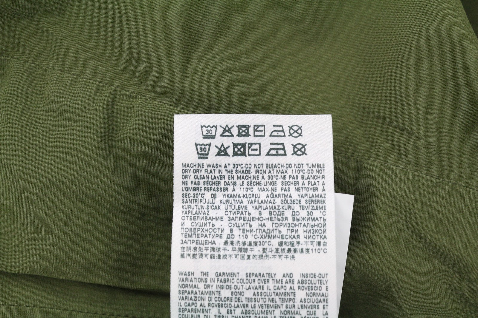 DIESEL G-Claudia Women Jacket S Linen Blend Drawstring Hidden Closure RRP€395