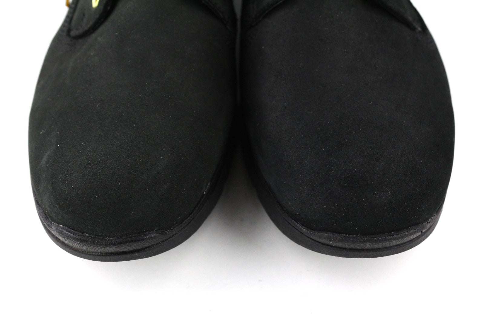 TIMBERLAND A19UK Men Boots EU42 Black Leather Sensorflex Comfort System Logo