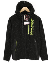 GEO NORWAY Expedition Men Hoodie M Turbo-Dry 4000 Hooded Zipper Straps Black