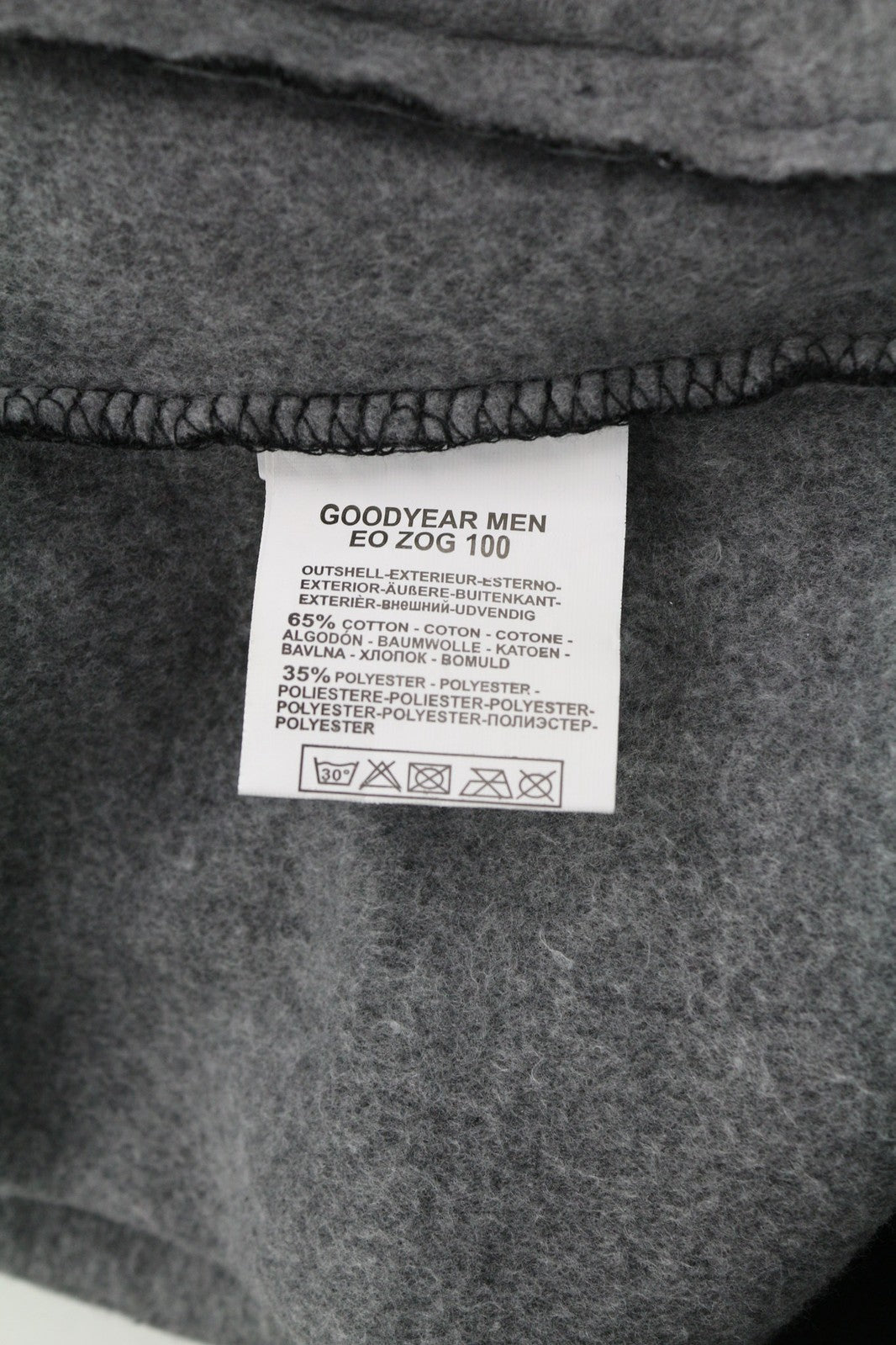 GEO NORWAY Expedition Men Hoodie M Turbo-Dry 4000 Hooded Zipper Straps Black