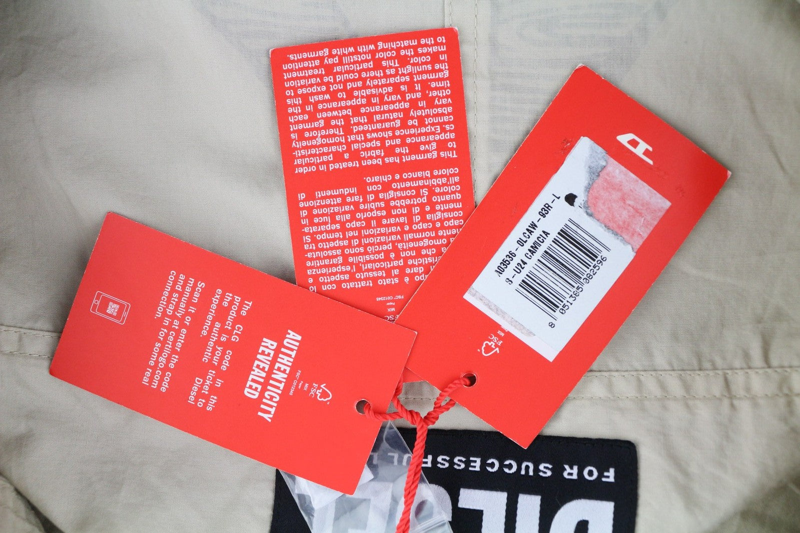 DIESEL S-U24 Men Jacket L Snap Buttons Shiny Look Lined  Lightweight RRP€275