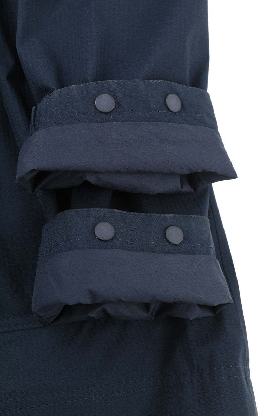 PATAGONIA Men Jacket M Dark Blue Eco Rain Shell Zipper High Neck Logo Thin H2NO