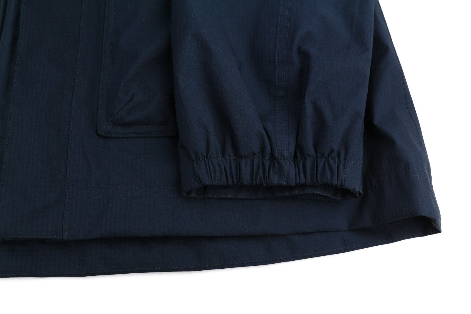 PATAGONIA Men Jacket M Dark Blue Eco Rain Shell Zipper High Neck Logo Thin H2NO