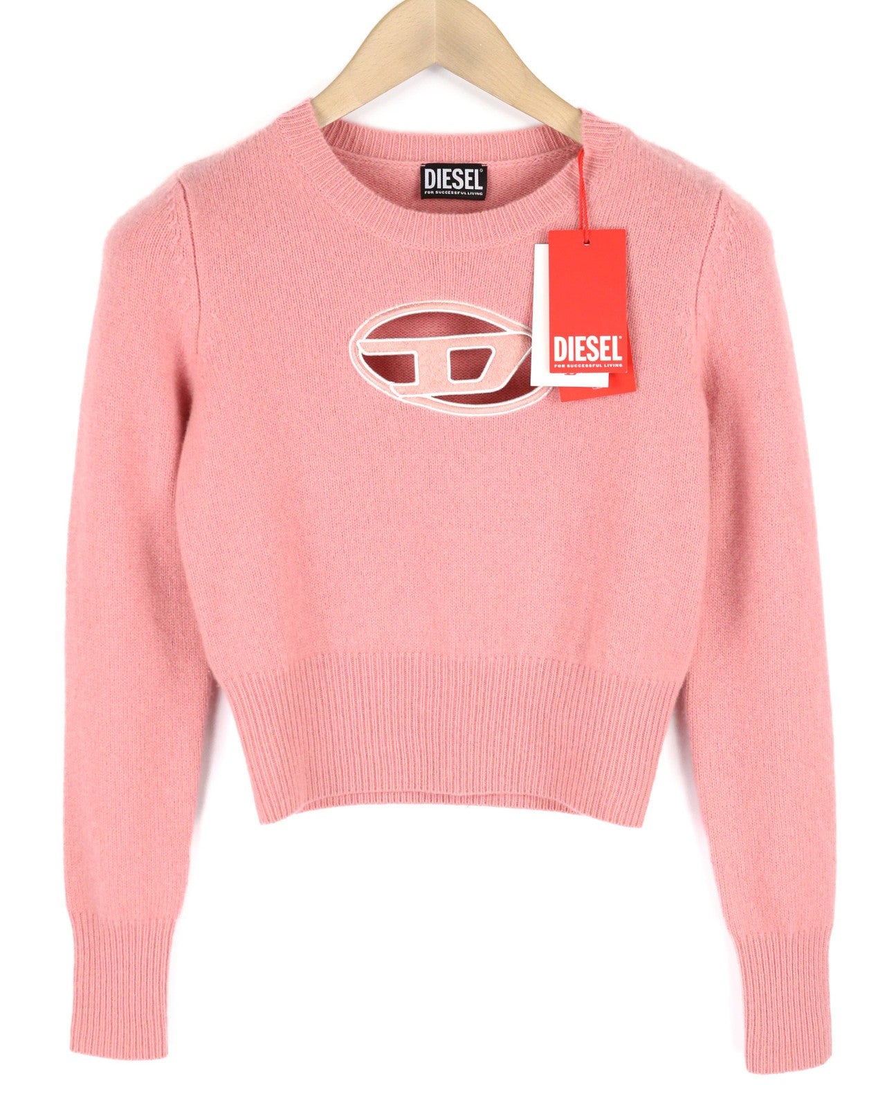 DIESEL M-Areesa Women Jumper XS Pullover Wool Cashmere Knitted Cut-Out RRP€300