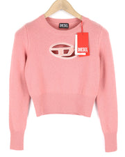 DIESEL M-Areesa Women Jumper XS Pullover Wool Cashmere Knitted Cut-Out RRP€300