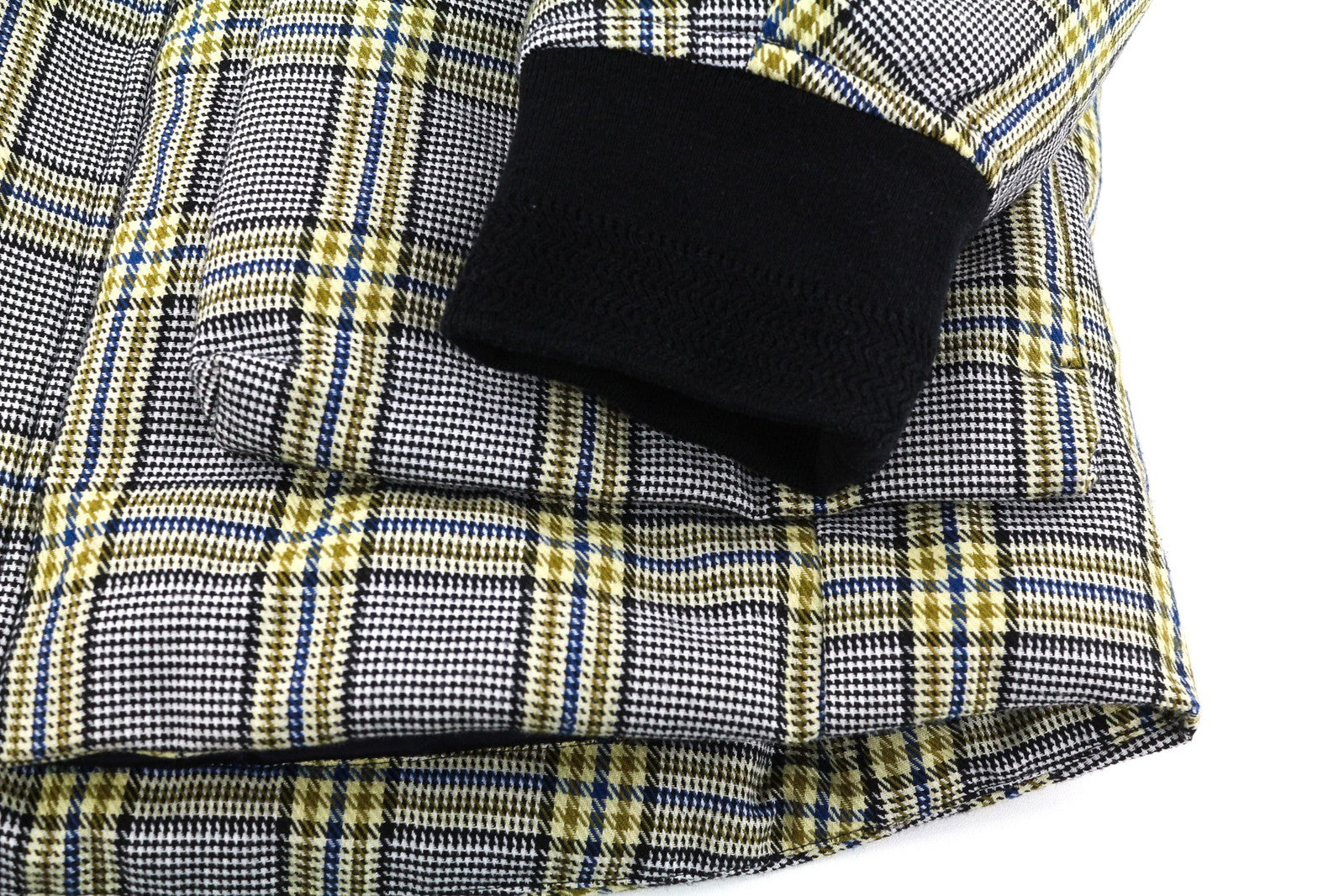 SCOTCH & SODA Men Jacket ~M Checked Hooded Lined Insulation Zipper Casual Logo