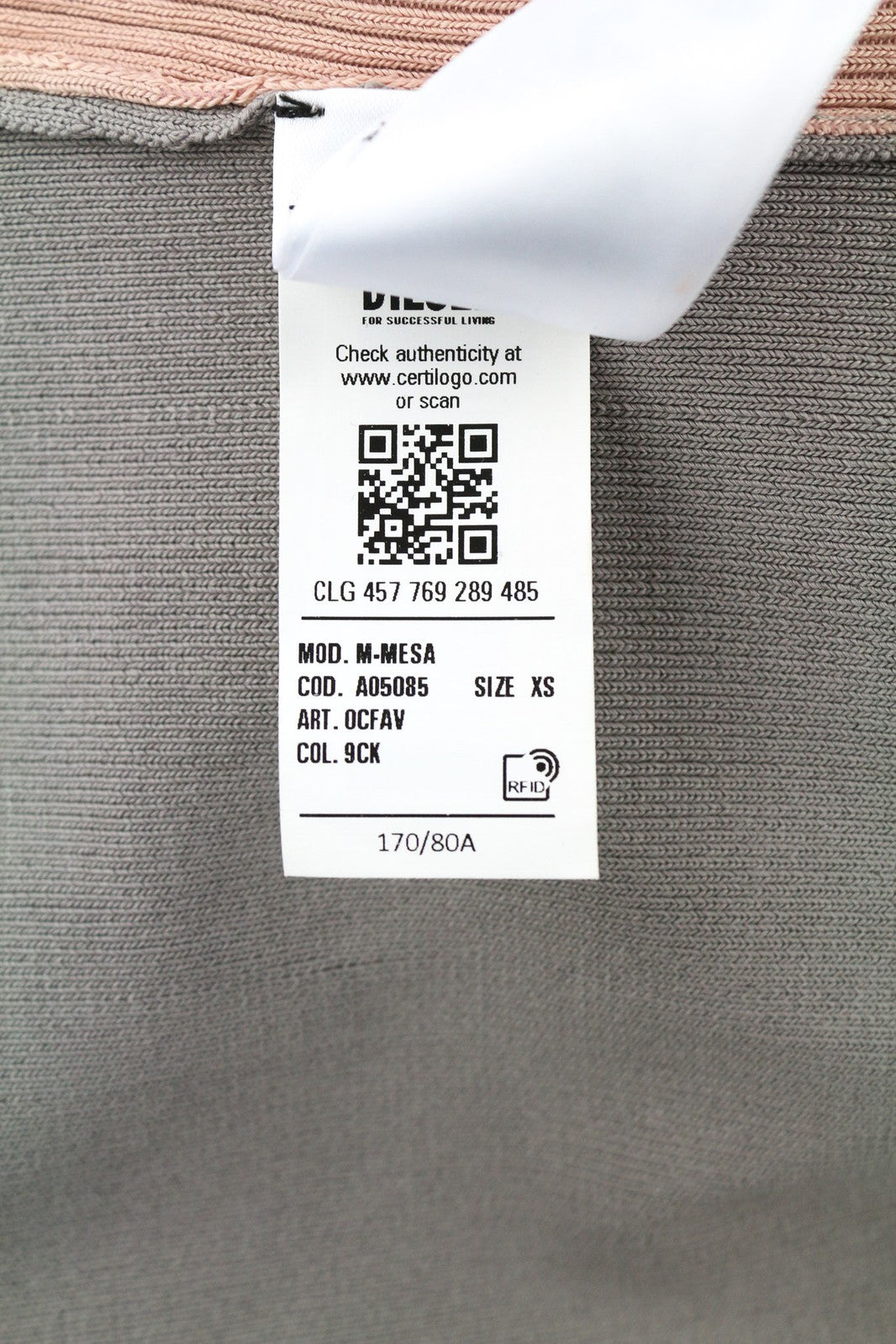 DIESEL M-Mesa Women Jumper XS Pullover Mock Neck Cut-Out Detail Knitted RRP€175