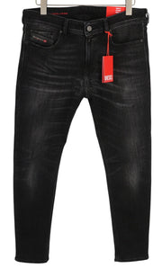 DIESEL 1979 Sleenker 09A89 Men Jeans W34/L30 Skinny  Low Waist Distress RRP€275