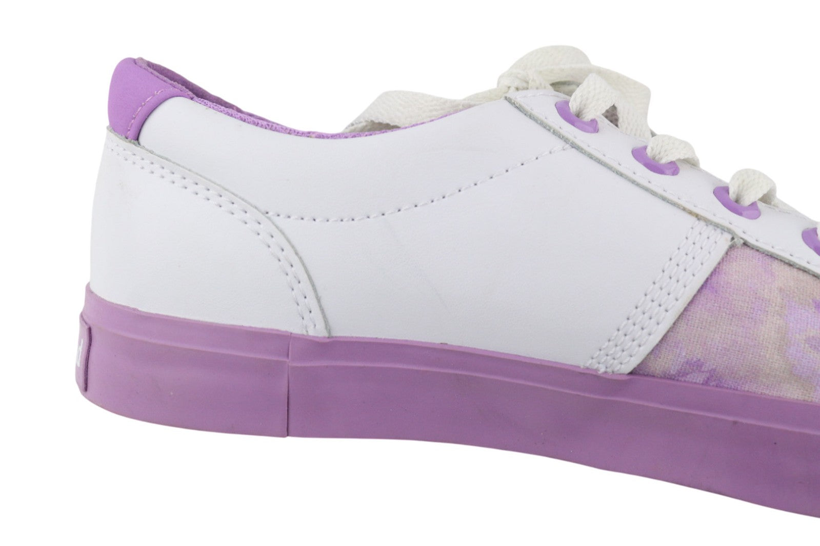 TIMBERLAND A2EPS-A44118 Women Trainers EU37/37.5 Purple Leather Low-Top Laced