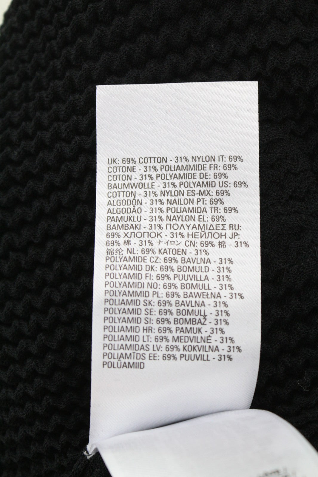 DIESEL M-Arianne Women Jumper M Pullover Crew Neck Knitted Stretch Black RRP€175