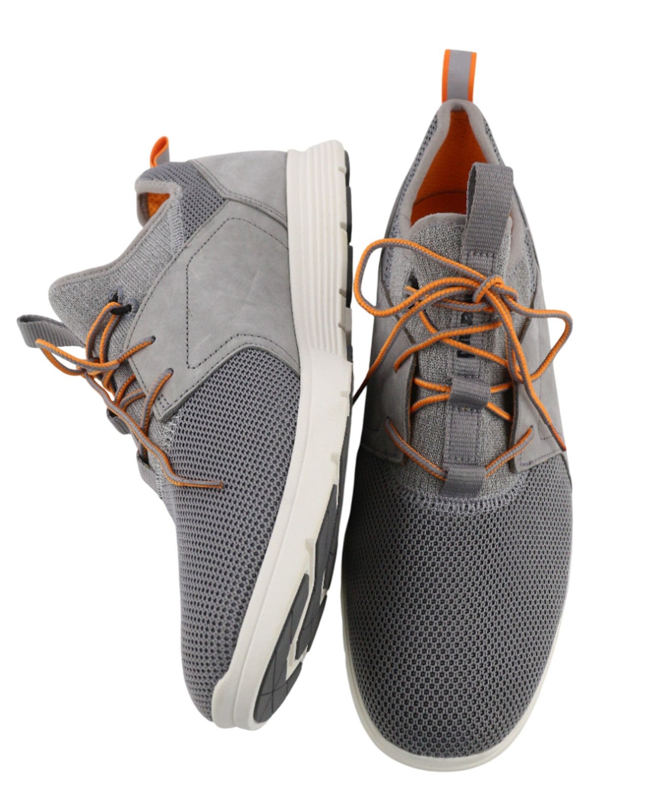 TIMBERLAND A2J4J-A4650 Men Trainers EU43/43.5 Grey Leather Textile Sneakers