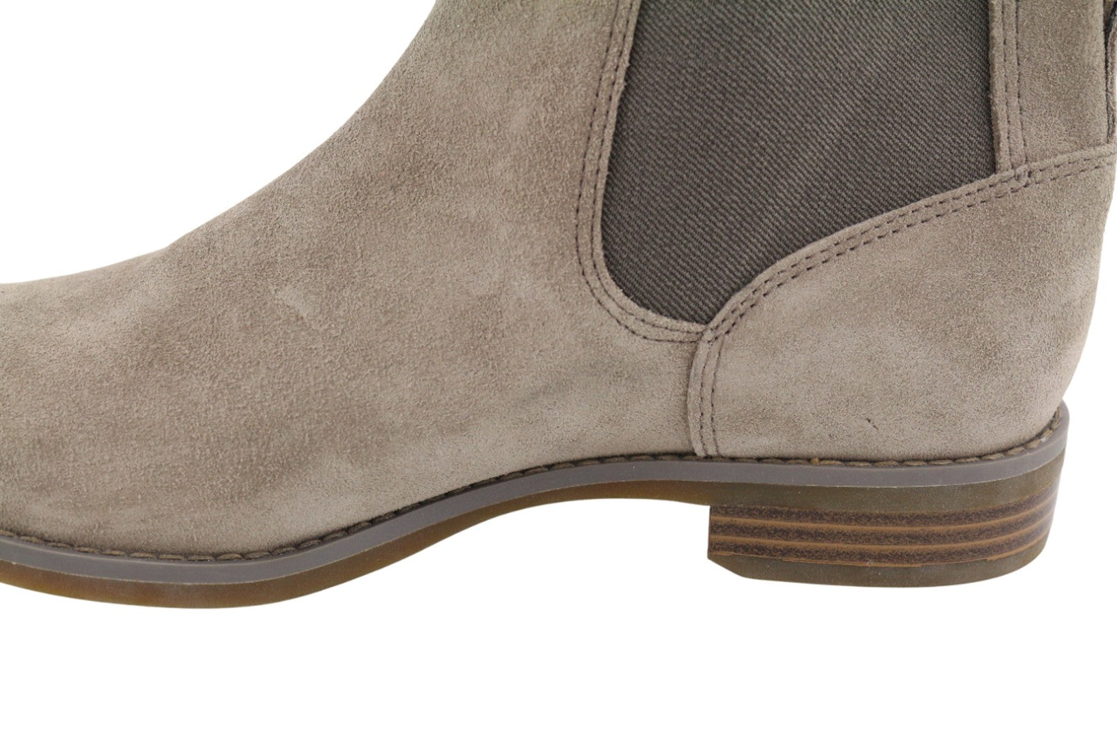 TIMBERLAND A2ADQ-A4219 Women Shoes EU39/39.5 Brown Grey Leather Ankle Boots