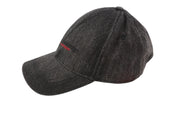DIESEL C-Ivar Men Cap 1 Baseball Denim Black Embroidered Logo Cotton RRP€70